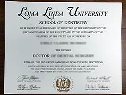 Loma Linda University Fake Diploma F