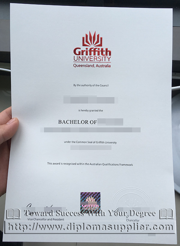 Griffith University diploma