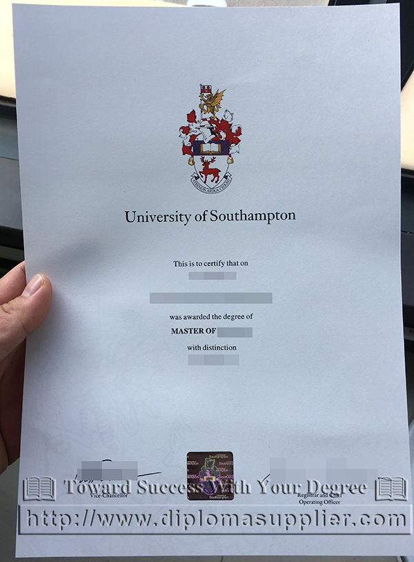 University of Southampton degree, University of Southampton diploma, UK degree 