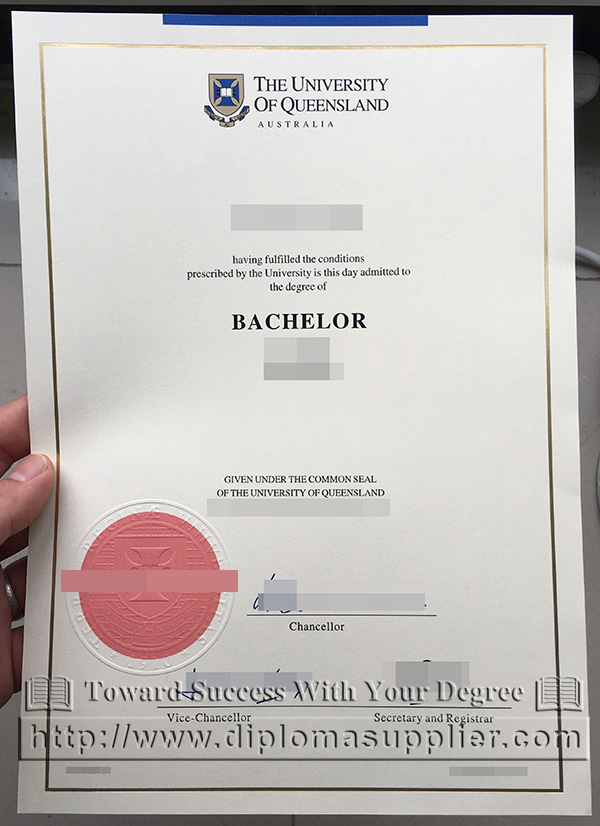 University of Queensland degree