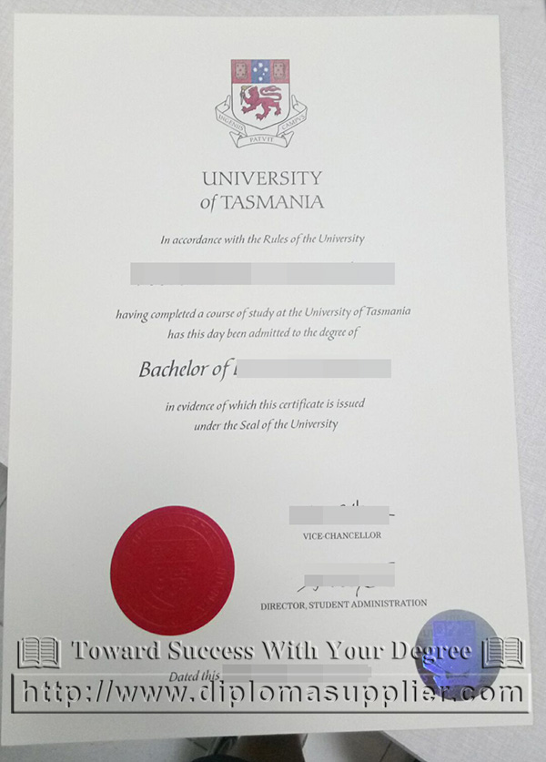 University of Tasmania degree, University of Tasmania diploma