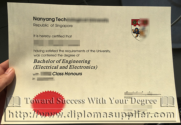 Nanyang Technological University degree, NTU diploma, NTU degree