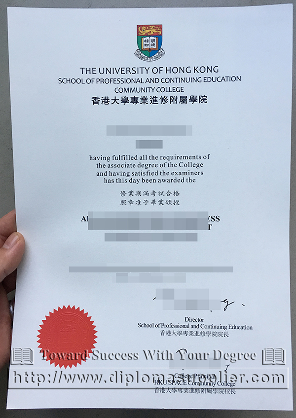 HKU SPACE diploma, School of Professional and Continuing Education certificate