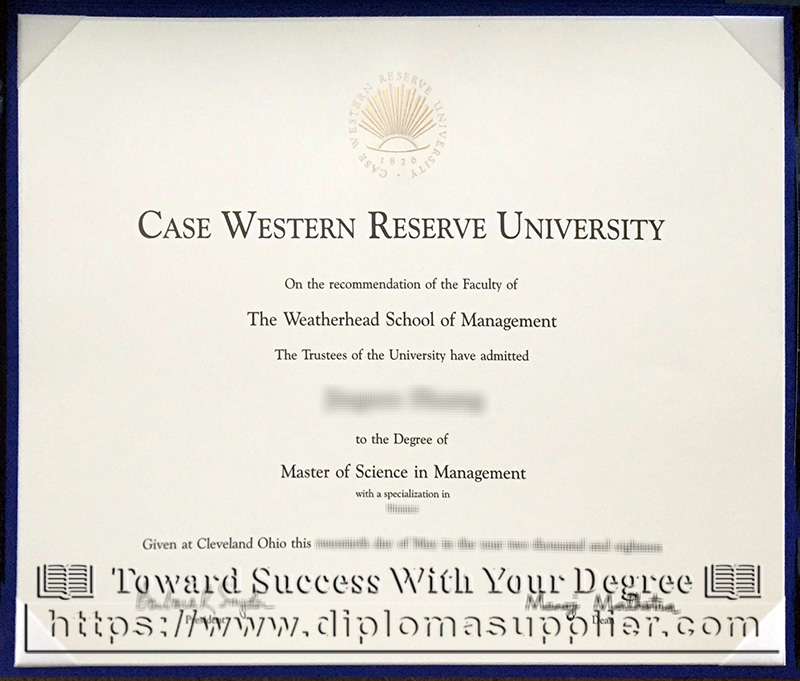 Case Western Reserve University degree sample, Case Western Reserve University diploma, CWRU degree, CWRU diploma, CASE degree