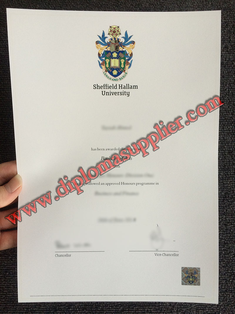 fake Sheffield Hallam University diploma, fake Sheffield Hallam University degree, buy fake certificate