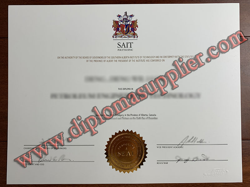 fake SAIT Polytechnic diploma, SAIT Polytechnic fake degree, fake certificate