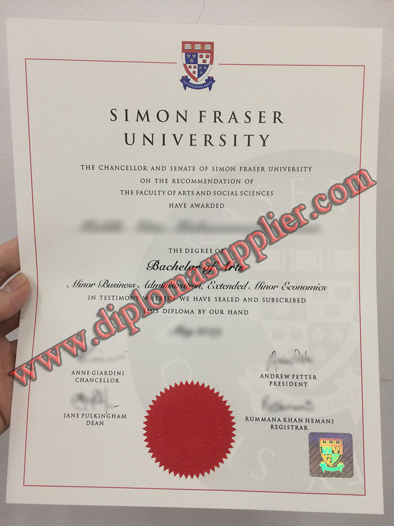 fake Simon Fraser University diploma, fake Simon Fraser University degree, fake SFU diploma