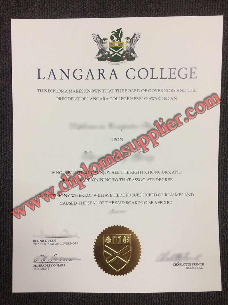 fake Langara College diploma, Langara College fake certificate, buy fake degree