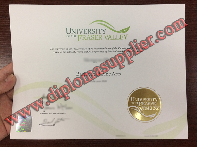 fake University of the Fraser Valley diploma, University of the Fraser Valley fake degree