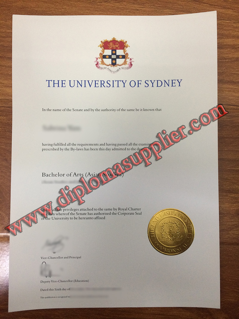 fake University of Sydney diploma, University of Sydney fake degree, buy fake certificate