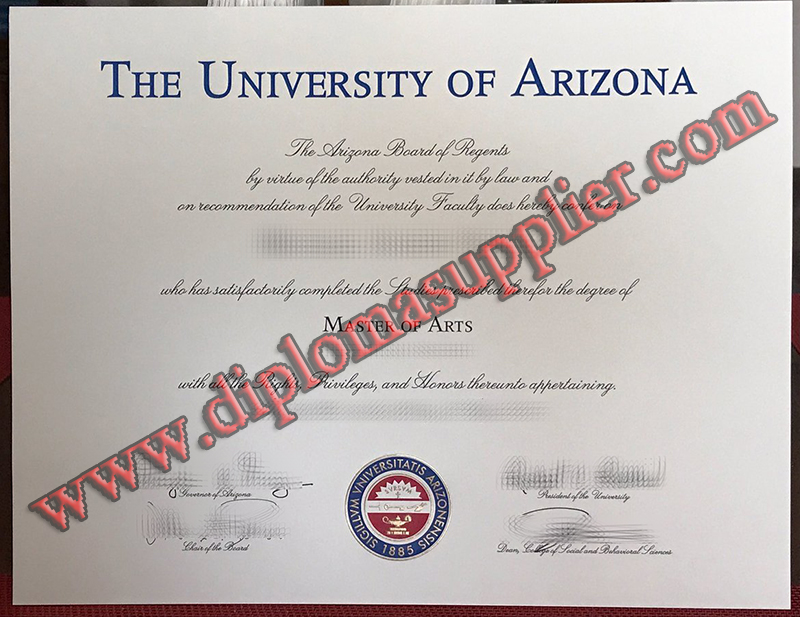 fake University of Arizona diploma, University of Arizona fake degree, buy fake certificate