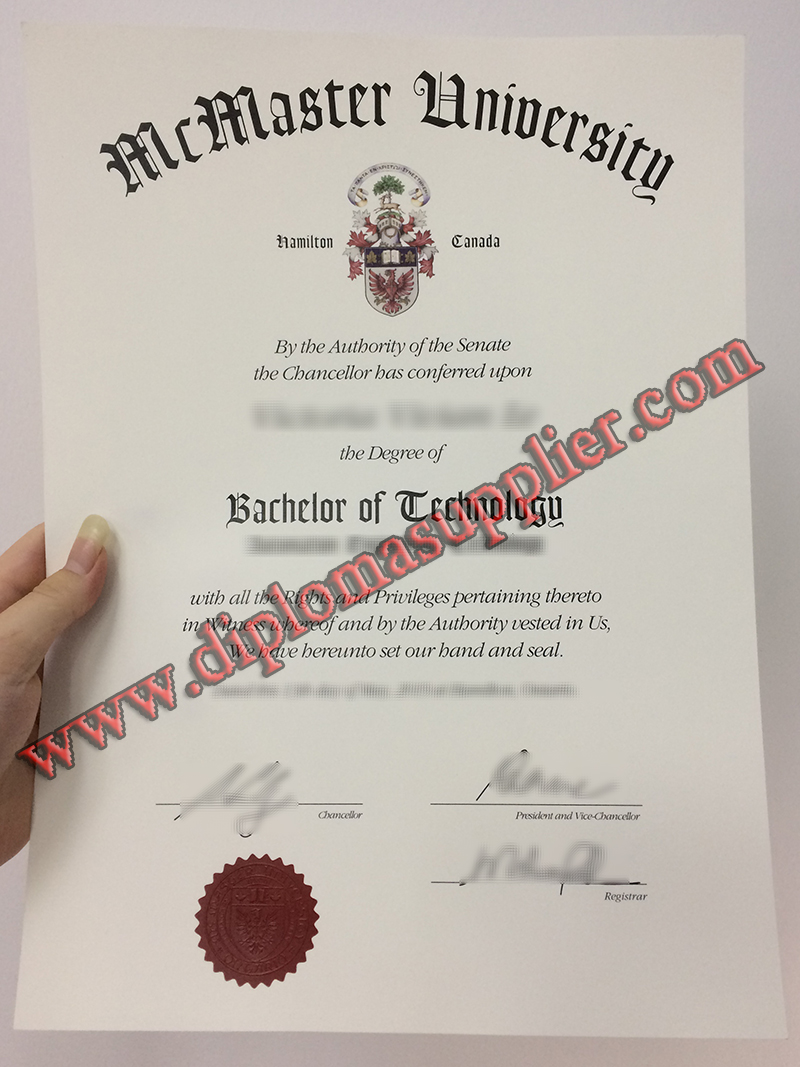 fake McMaster University diploma, McMaster University fake degree, fake McMaster University certificate