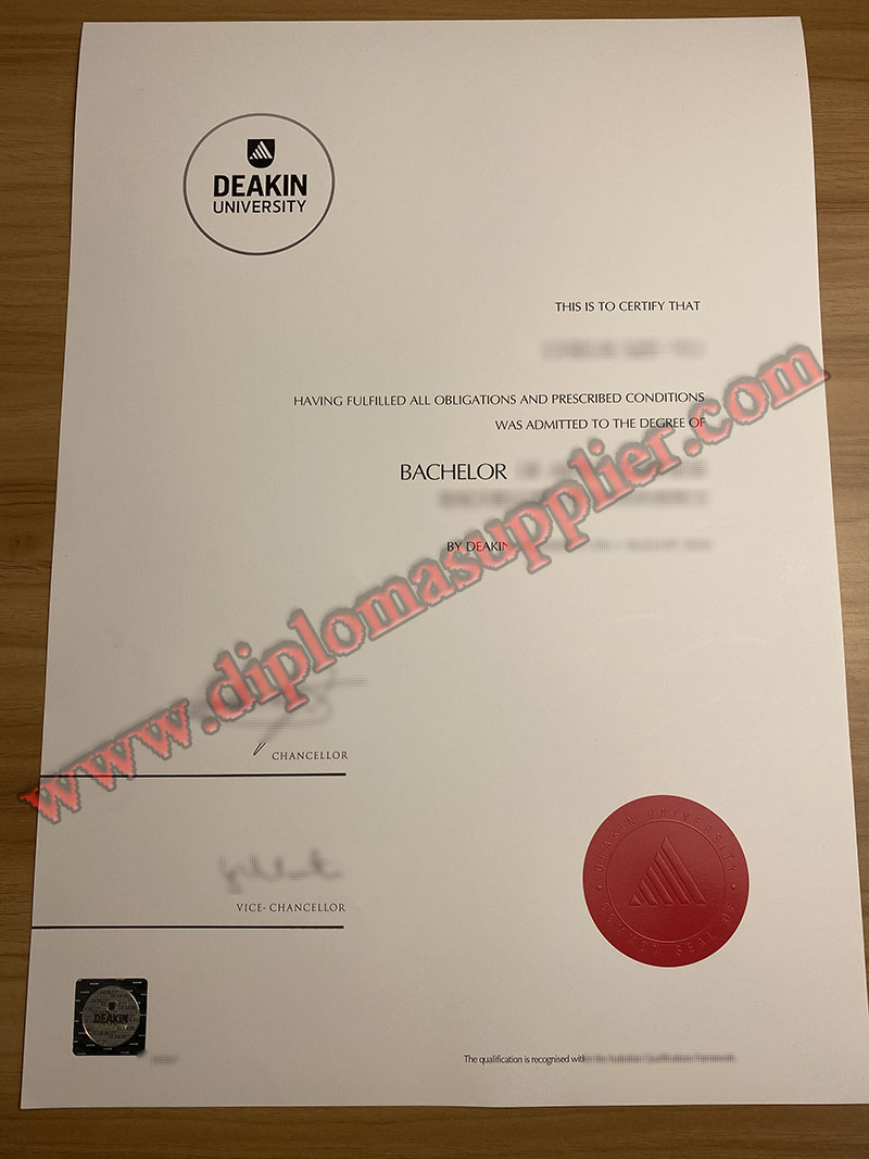 fake Deakin University diploma, Deakin University fake degree, fake Deakin University certificate