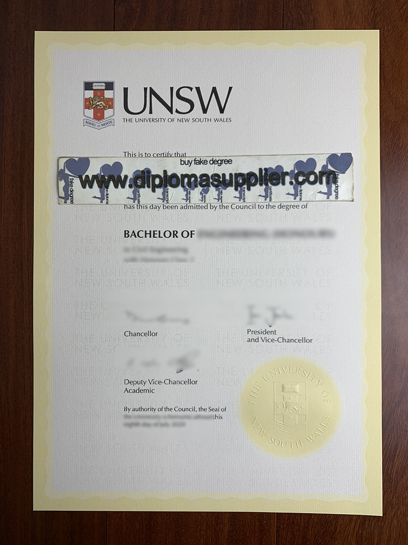 fake UNSW diploma, UNSW fake degree, fake UNSW certificate