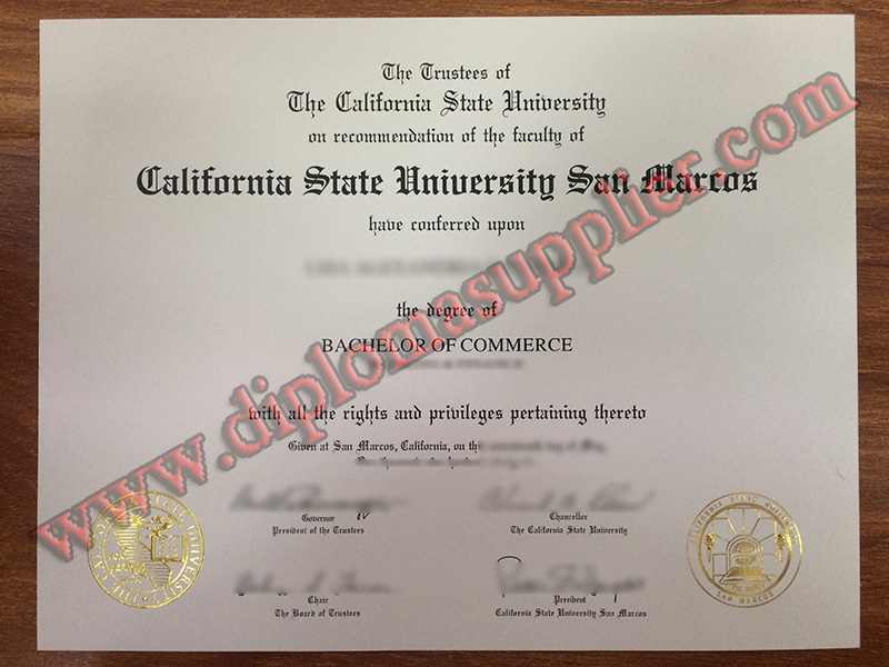 fake California State University San Marcos diploma, California State University San Marcos fake degree