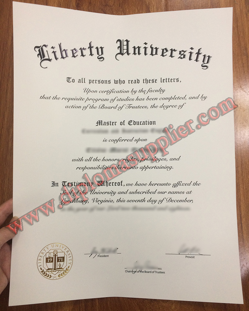 fake Liberty University diploma, Liberty University fake degree, Liberty University fake certificate