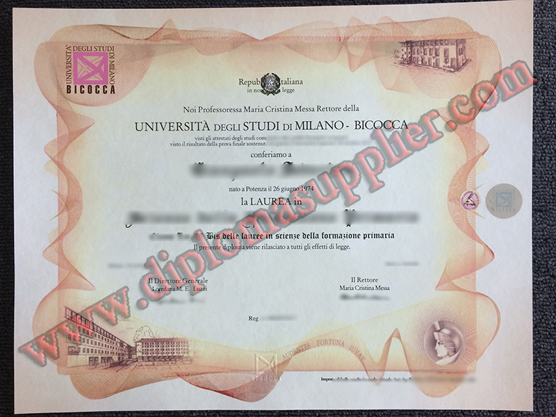 fake Università degli Studi di Milano-Bicocca diploma, Università degli Studi di Milano-Bicocca fake degree, fake certificate