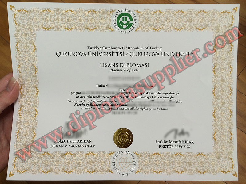 fake Cukurova University diploma, Cukurova University fake degree, Cukurova University fake certificate