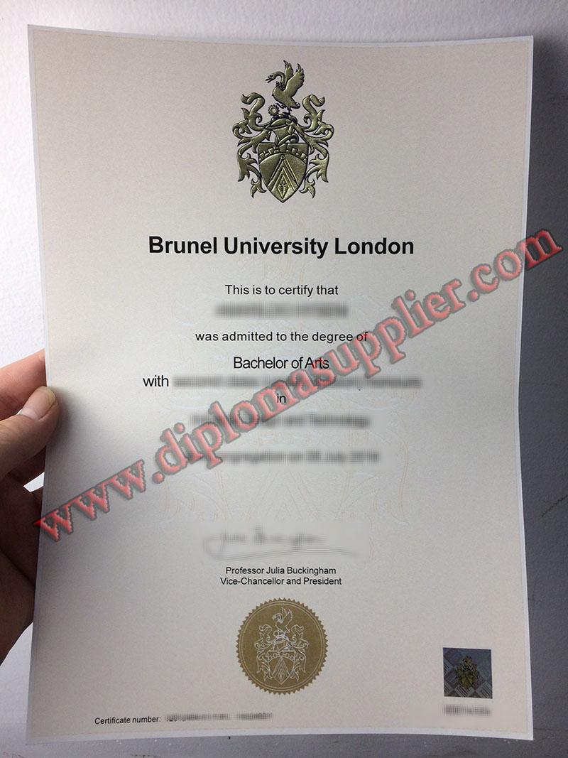 Brunel University fake diploma, fake Brunel University degree, fake Brunel University certificate