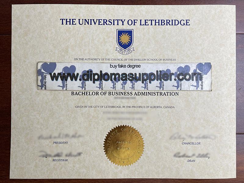 University of Lethbridge fake diploma, University of Lethbridge fake degree, fake University of Lethbridge certificate