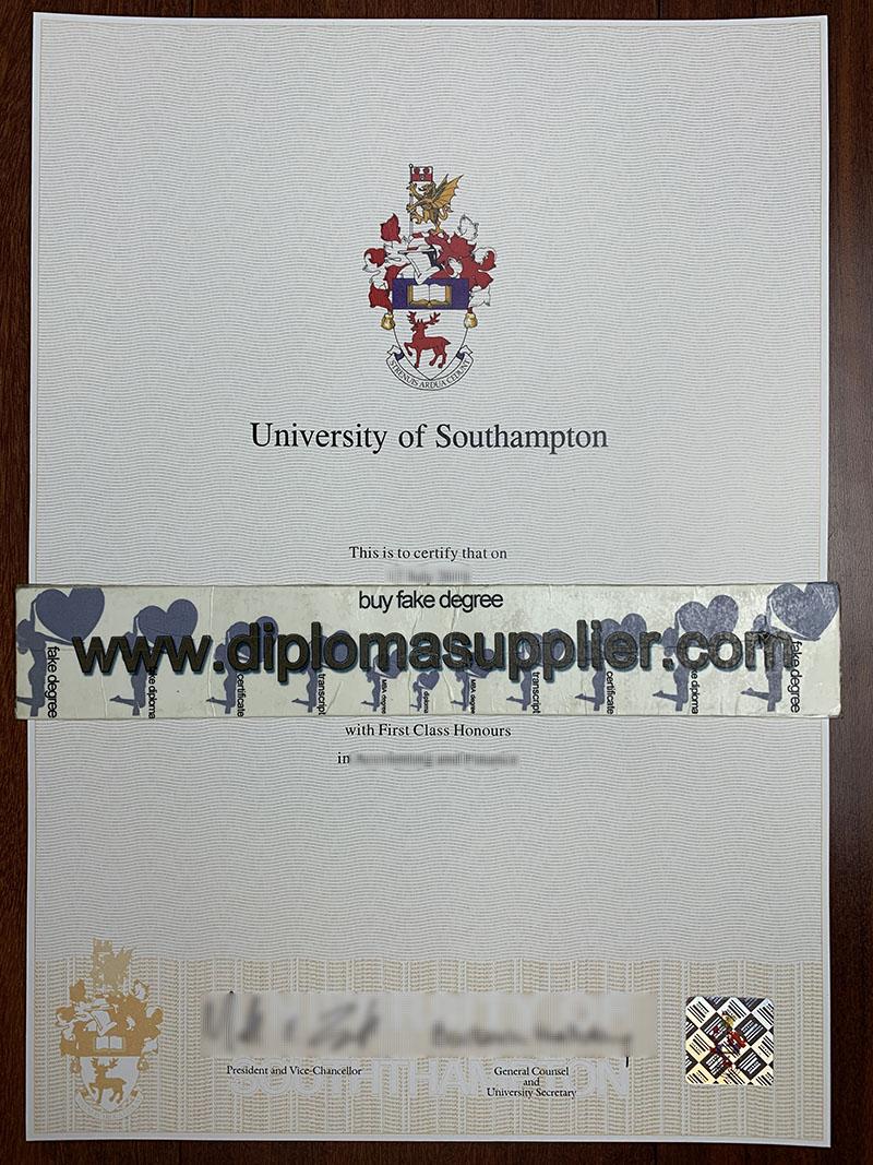 University of Southampton fake diploma, University of Southampton fake degree, fake University of Southampton certificate